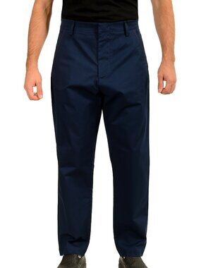 Scuderia Ferrari Men's Blue Pr.Horse Chino Trouser Pants US 2XL IT 56